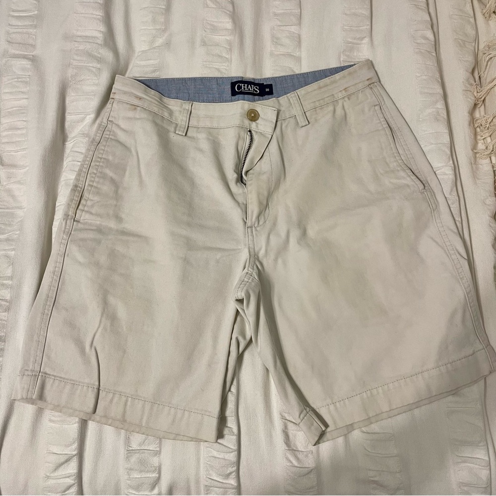 Chaps Mens Chino Shorts Size 30